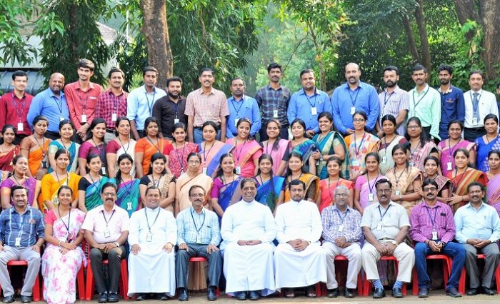 group photo with Fr cherian