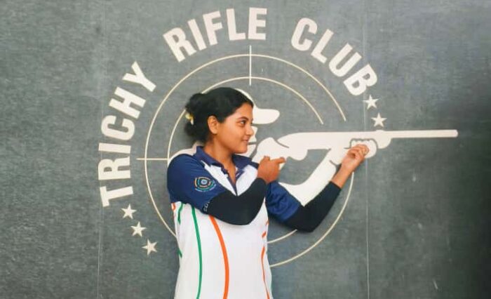Anjala A - Qualified for National Level Shooting