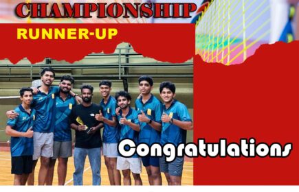 C ZOne Badminton - Runner up
